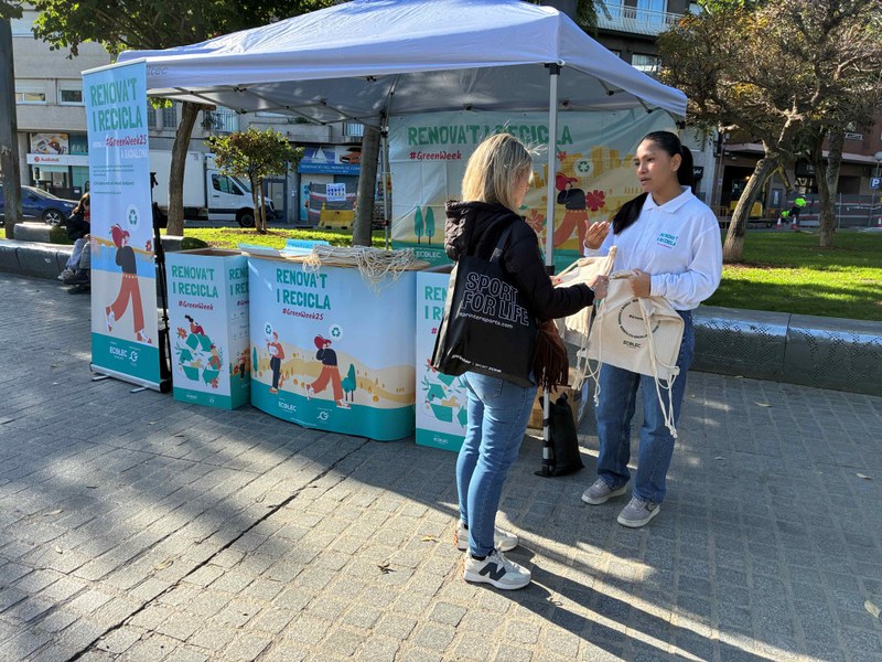 Campanya #GreenWeek25 de reciclatge de residus electrònics