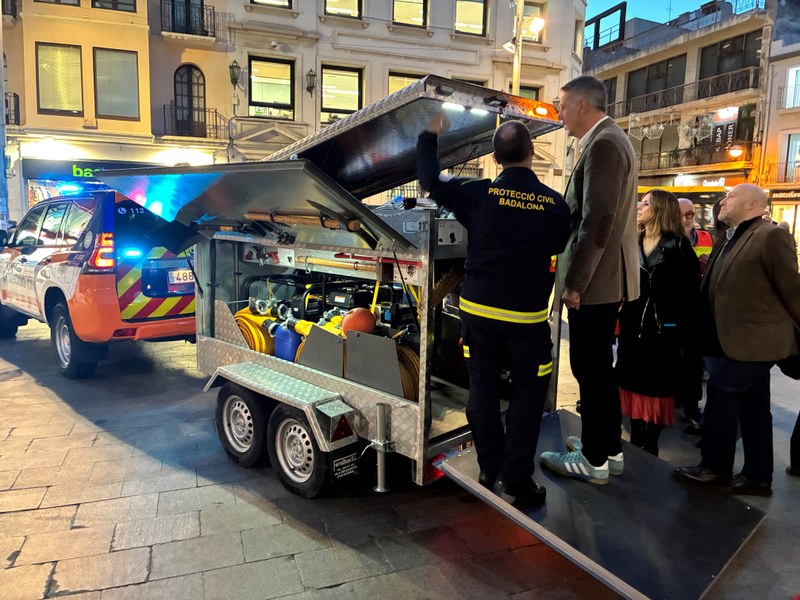 Acte de reconeixement a l’Associació de Voluntaris de Protecció Civil 3