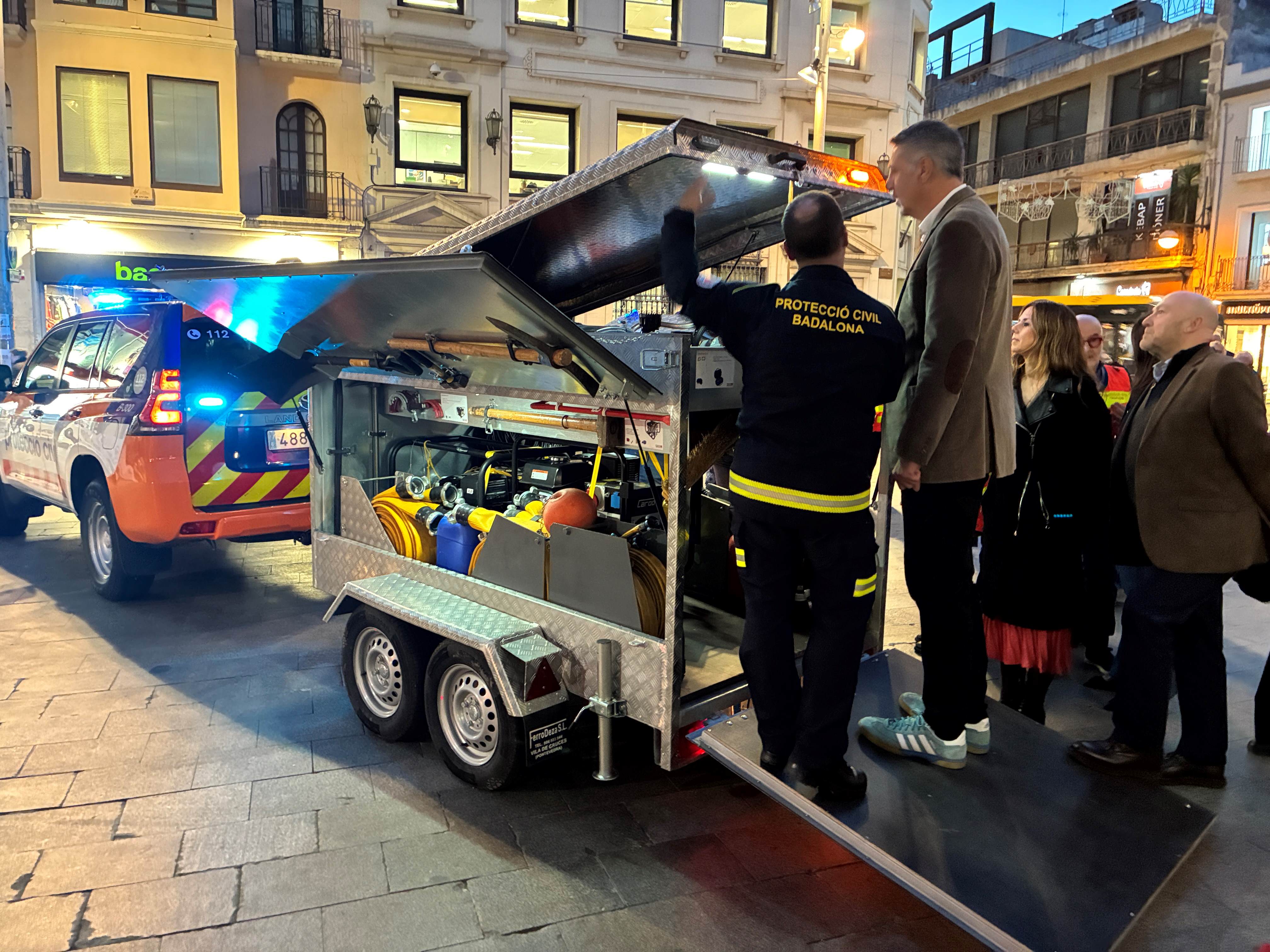 Acte de reconeixement a l’Associació de Voluntaris de Protecció Civil 3