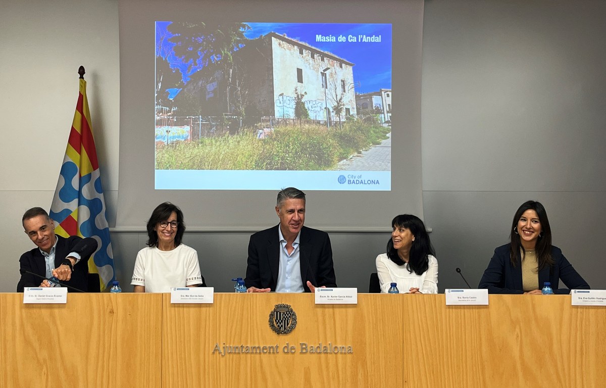 Presentació del projecte. Foto: Ajuntament de Badalona