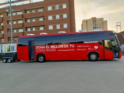 La Unitat Mòbil donants de sang tornarà a la plaça dels Països Catalans.