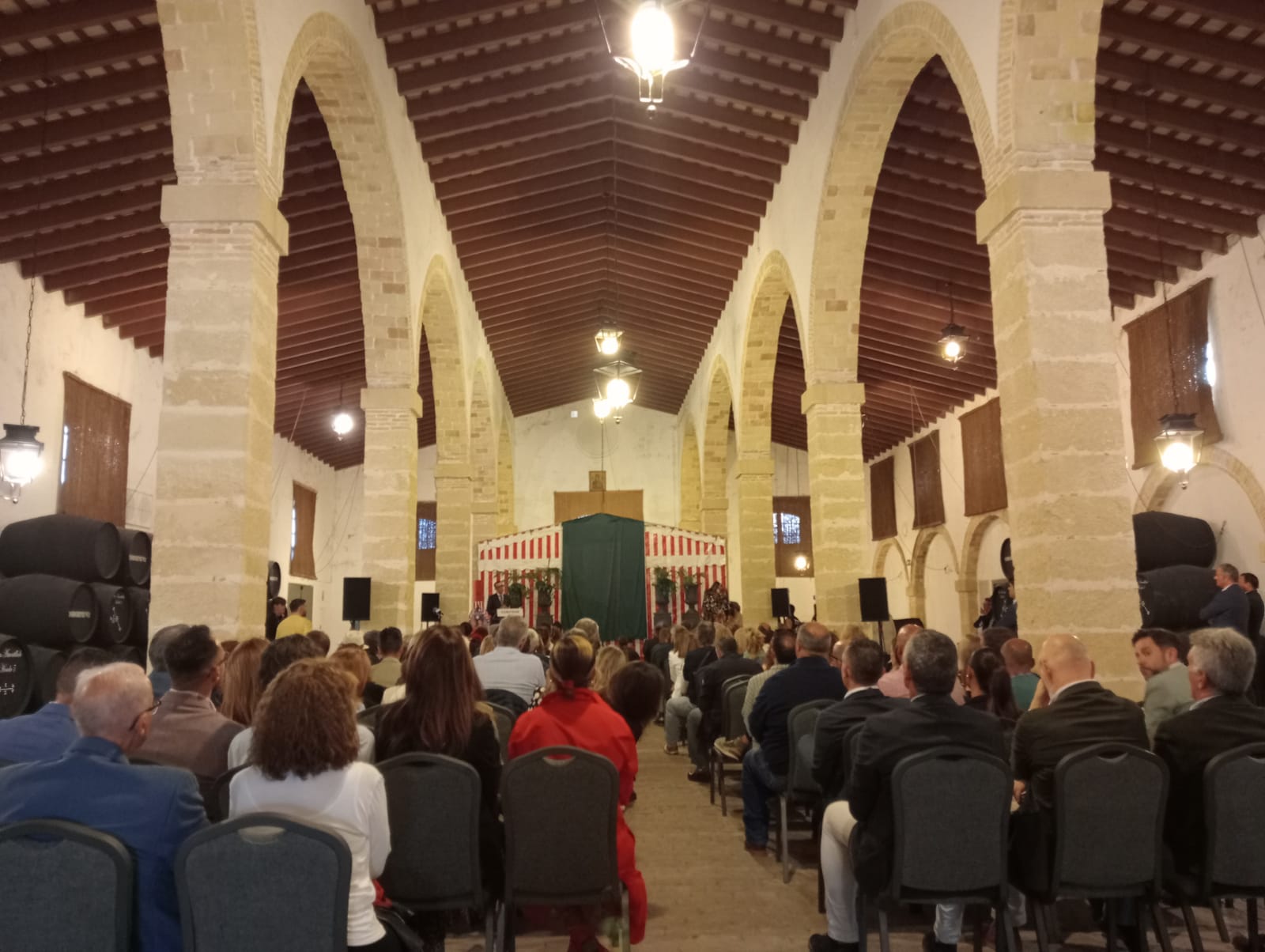 Presentació de Badalona com a ciutat convidada a la Feria de Primavera i Fiesta del Vino Fino d’El Puerto de Santa María