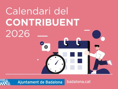 Calendari del contribuent 2026 a Badalona.