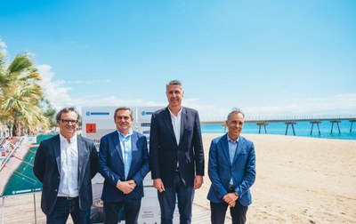 Comença la rehabilitació del pont del Petroli de Badalona, que serà més resistent a futurs temporals com el Glòria.