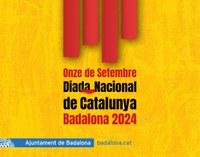 Diada Nacional de Catalunya a Badalona 2024