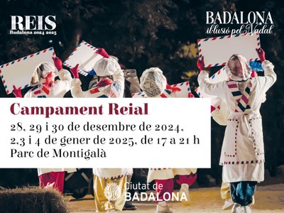 Dilluns 16 de desembre s’obrirà el termini per aconseguir entrades per al Campament Reial de Badalona.