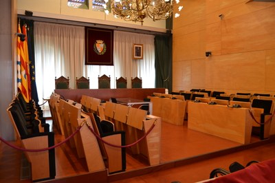 Dilluns 20 de juliol, sessió extraordinària del Ple de l’Ajuntament de Badalona.