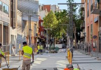 Dilluns 21 de setembre comença la segona fase de les obres del carrer de Francesc Layret per avançar en la transformació del centre de Badalona
