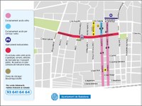 Dilluns comencen les obres al carrer de Francesc Layret, que suposaran la transformació del centre de Badalona en una gran illa per a vianants