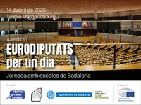 Dimarts 14 d'abril, 4a edició de la jornada “Eurodiputats per un dia” dirigida als estudiants de Badalona