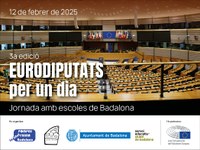 Dimecres 12 de febrer se celebra la 3a edició de les jornades “Eurodiputats per un dia” al Teatre Margarida Xirgu