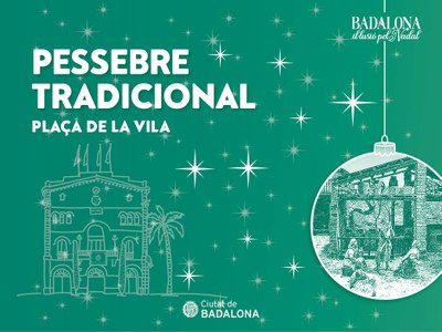Divendres 13 de desembre s’inaugura el Pessebre de la plaça de la Vila i la 26a Mostra de Pessebres a la sala El Refugi.