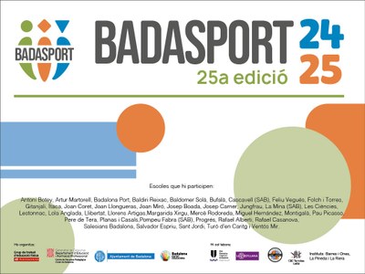 El Badasport del curs 2024-2025 acaba les seves activitats amb la Badaplatja.