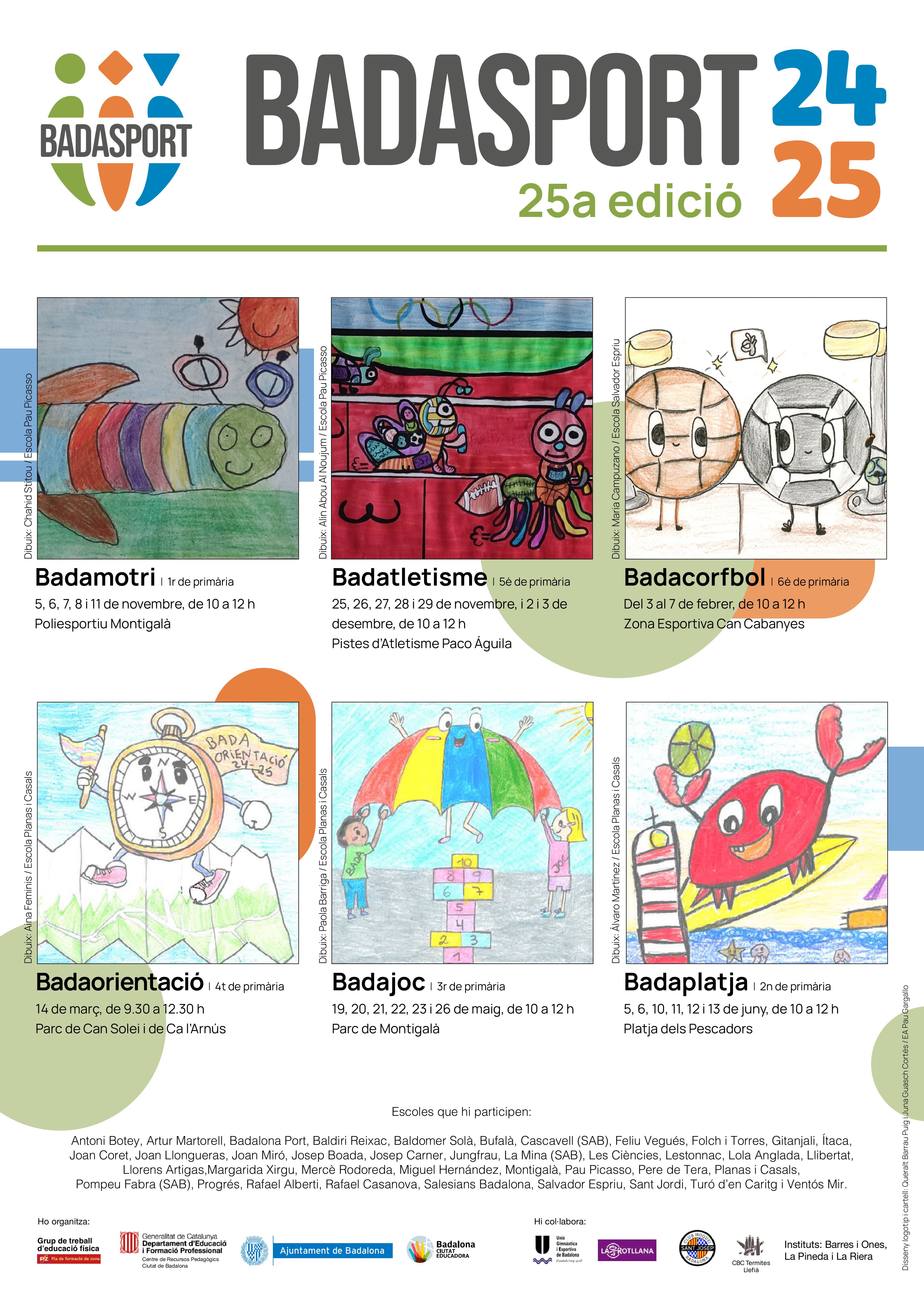 Cartell Badasport 2024-2025