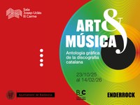El Centre Cultural El Carme acull l’exposició “ART & MÚSICA. Antologia gràfica de la discografia catalana”