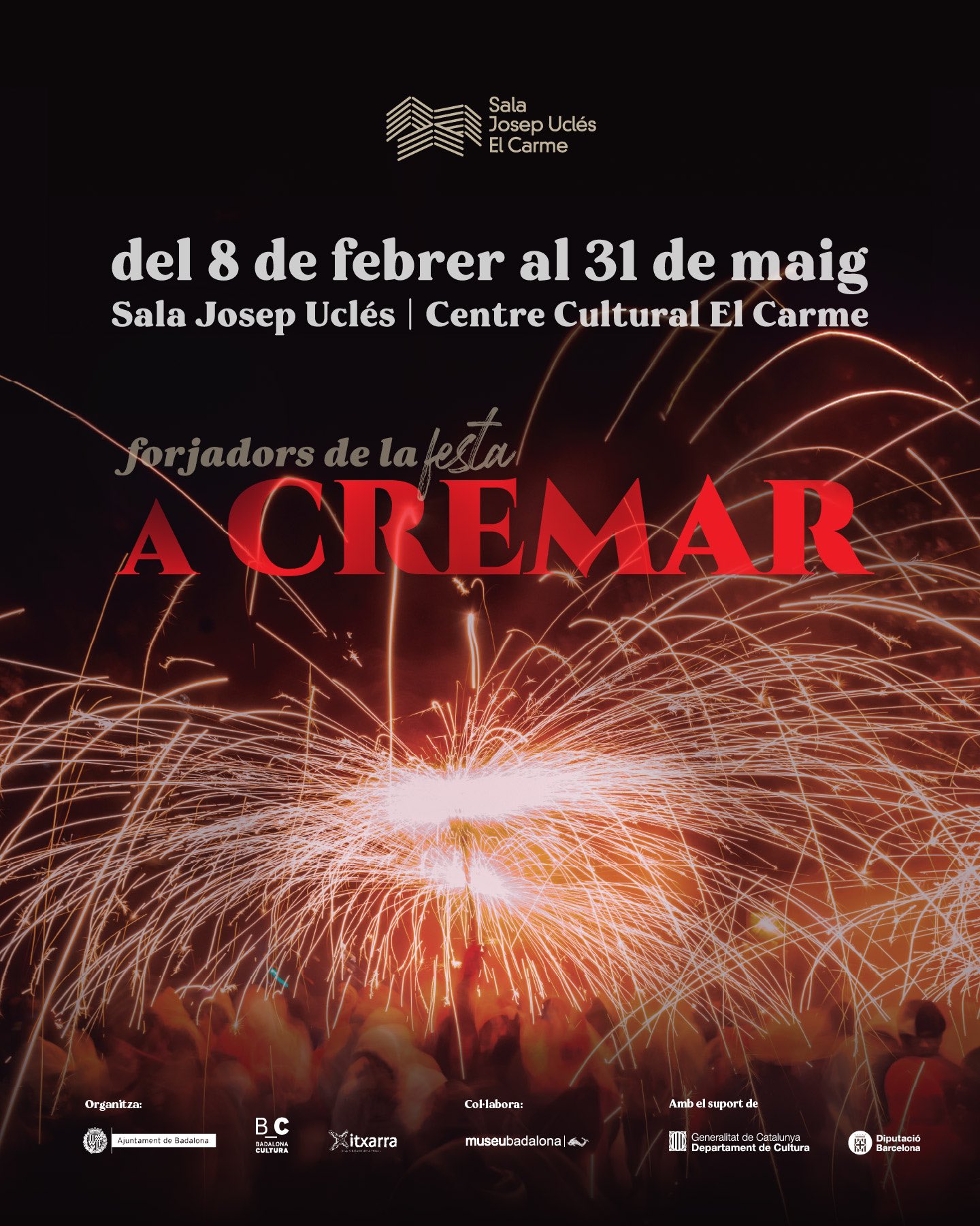Cartell “Forjadors de la Festa. A cremar!” 2025