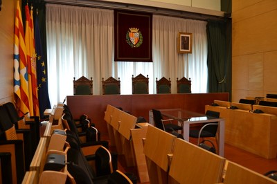 El dilluns 1 de desembre, sessió ordinària del Ple de l’Ajuntament de Badalona.