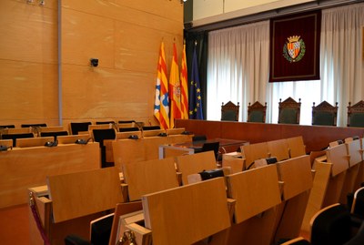 El dilluns 15 de setembre, sessió ordinària del Ple de l’Ajuntament de Badalona.