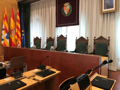 El dilluns 2 de desembre, sessió ordinària del Ple de l’Ajuntament de Badalona.