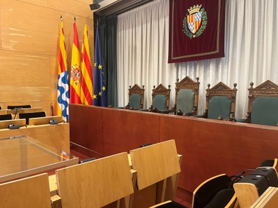 El dilluns 3 de juny, sessió ordinària del Ple de l’Ajuntament de Badalona.