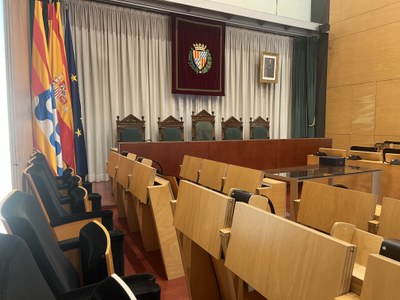 El dilluns 7 d’octubre, sessió ordinària del Ple de l’Ajuntament de Badalona.