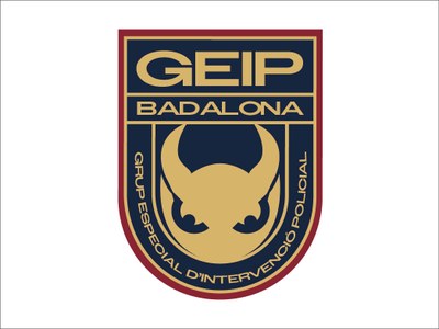 Logo del Grup d’Intervenció Especial Policial (GEIP) de la Guàrdia Urbana.