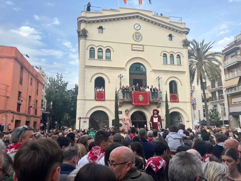 Fotografia Pregó Festes de Maig Badalona 2025