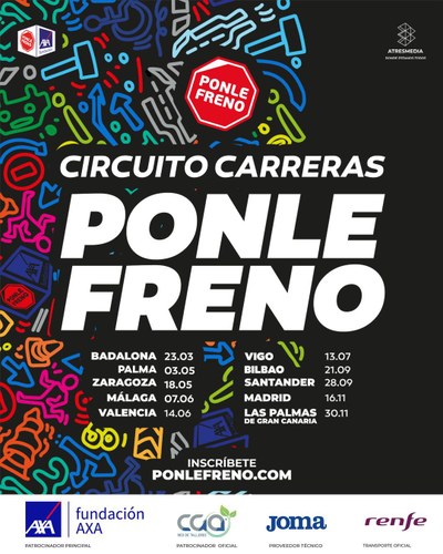 Calendari del circuït de curses Ponle Freno.
