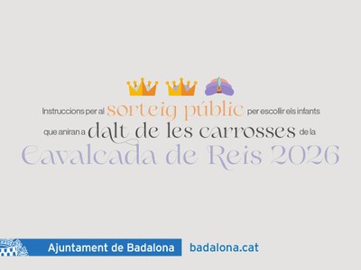 El pròxim dilluns 20 d’octubre s’obre el termini de presentació de sol·licituds per als infants que vulguin participar en la Cavalcada de Reis anant a dalt de les carrosses.
