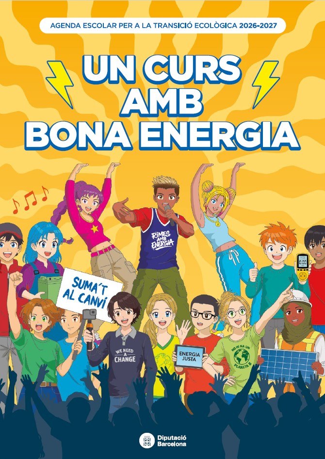 Agenda Escolar del Medi Ambient dedicada a la transició energètica