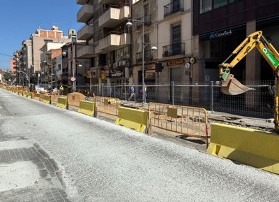 Els autobusos deixaran de circular pel carrer de Francesc Layret a partir del dilluns 13 d’abril.