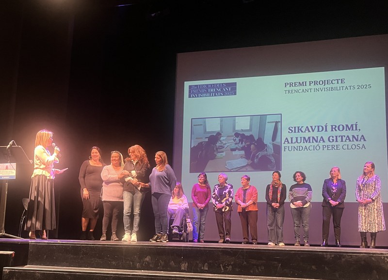 Premi projecte Trencant Invisibilitats 2025