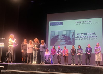 Premi projecte Trencant Invisibilitats 2025.