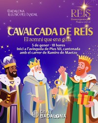 Cartell Cavalcada Reis 2026