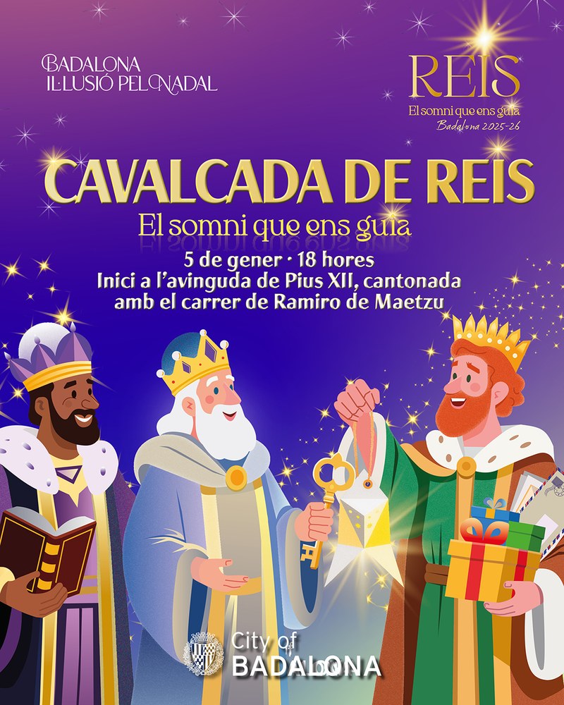 Cartell Cavalcada Reis 2026