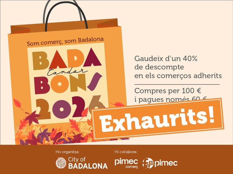 Los ‘Badabons’ de otoño se agotan en solo dos horas en Badalona