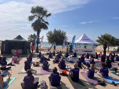 Imatge de l'activitat del passat dissabte.