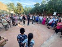 Inaugurada la nova rambla de França transformada en un nou eix accessible, renaturalitzat i amb molts espais verds