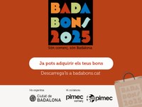 Ja es poden adquirir els ‘Badabons’, els vals de descompte en el comerç local, restaurants i mercats de Badalona