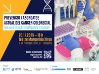 Jornada divulgativa “Prevenció i abordatge actual del càncer colorectal”