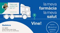 L’11 i 12 de novembre arriba a Badalona la campanya “La meva farmàcia, la meva salut”
