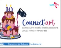 La 10a Fira de Joves Creadors de Badalona (Connect’ART) presenta dissabte les seves propostes a la plaça de Pompeu Fabra