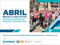 La 14a Caminada Popular Fem salut! tindrà lloc el dimecres 29 d’abril com a cloenda de les activitats “Abril, mes de la vida activa”
