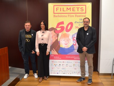 Presentació de la 50a edició de FILMETS Badalona Film Festival.