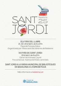 Cartell Sant Jordi 2025