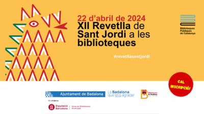 La diada de Sant Jordi protagonitza bona part de les activitats del mes d’abril de les biblioteques municipals de Badalona.
