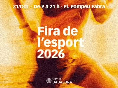 La Fira de l’Esport de Badalona se celebra demà dissabte a la plaça de Pompeu Fabra.