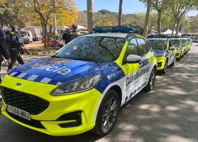 La Guàrdia Urbana de Badalona incorpora set nous vehicles policials.