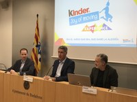 La plaça Joan Miró acollirà del 15 al 17 de desembre l’activitat esportiva gratuïta Kinder Joy of Moving Experience