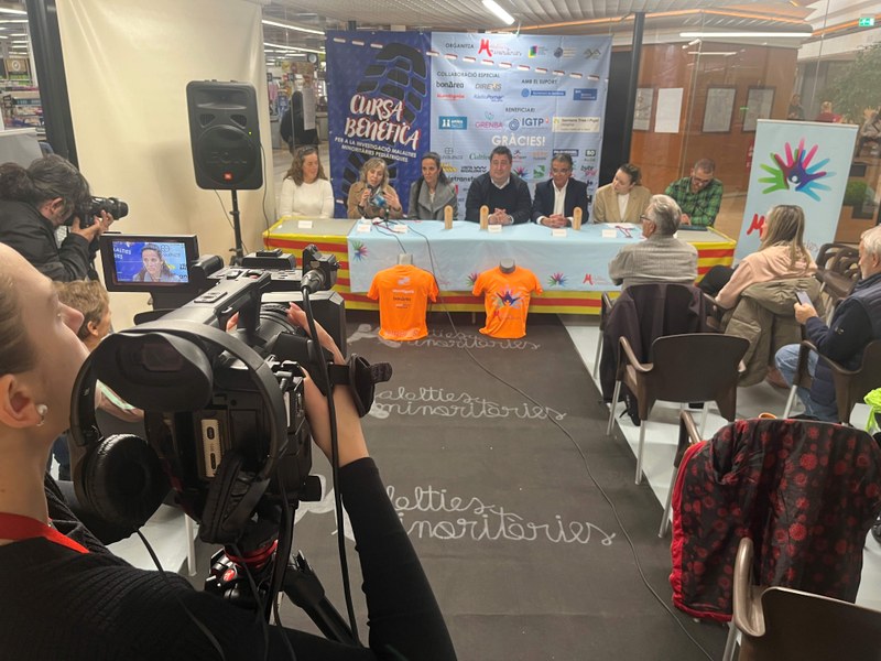 Presentació de la XIII edició de la Cursa Benèfica Malalties Minoritàries